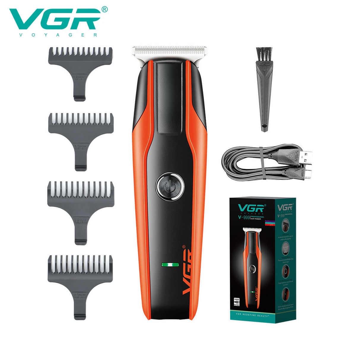 Beard Oil - VGR 999 new electric clipper USB