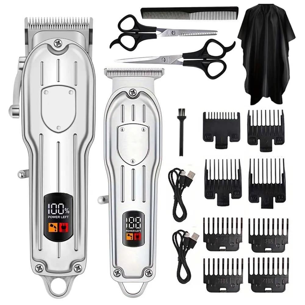 Grooming Kit - Electric Hair Clipper Display Digital Multifunctional