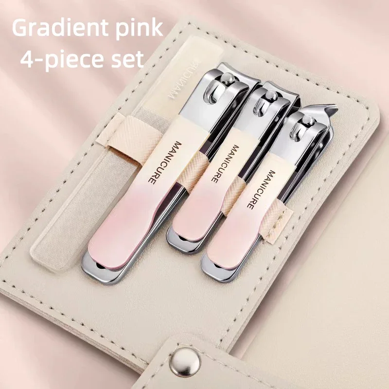 4 Pcs Men/Women Nail Clippers  - đánh giá và giá Mens Grooming Travel Kit