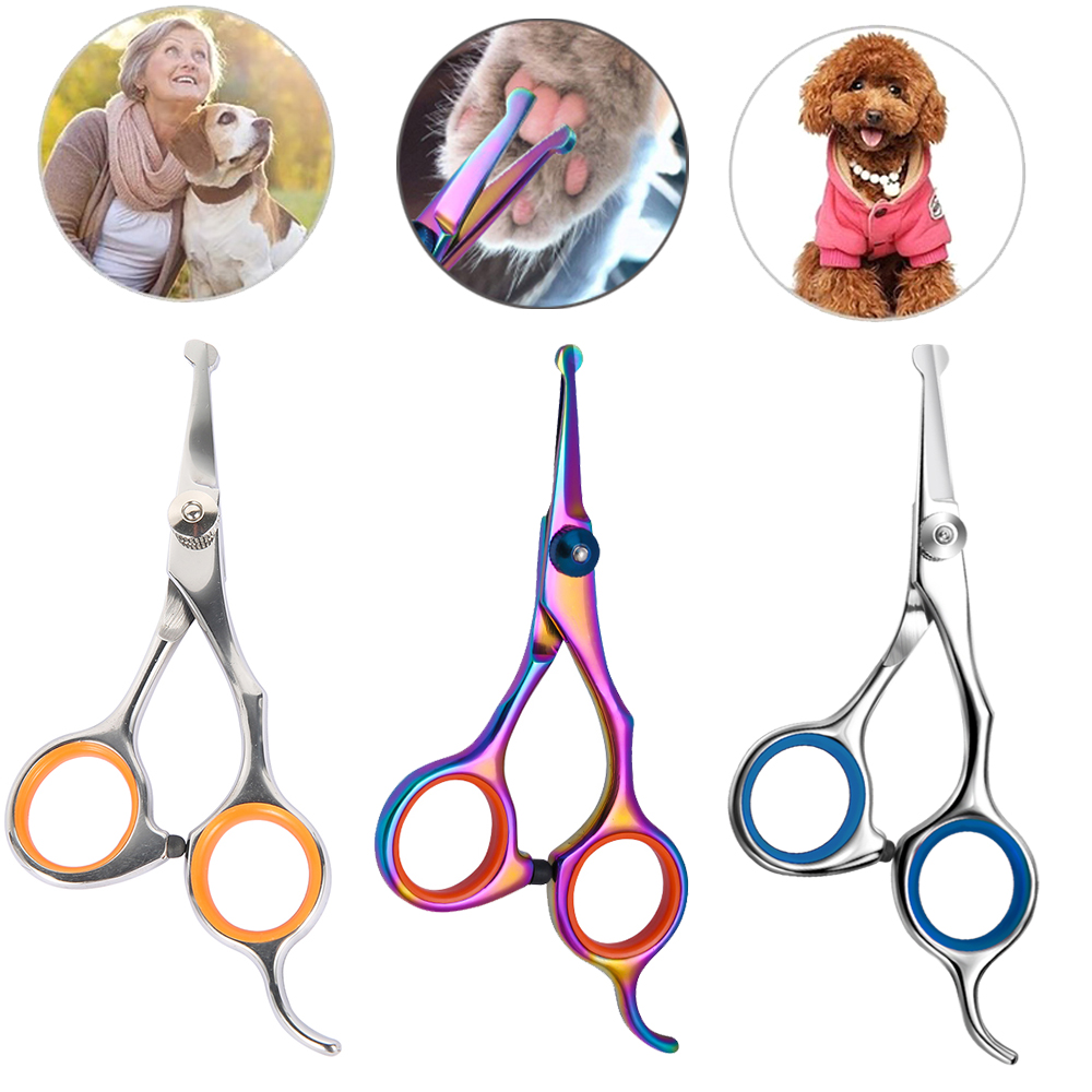 Safety Round Head Stainless St - đánh giá và giá Grooming Scissors