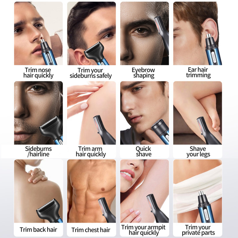 Electric Nose Ear Hair Trimmer - đánh giá và giá Aftershave