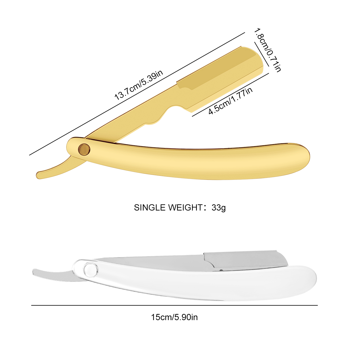 Silver Men Shaving Barber Tool - đánh giá và giá Aftershave