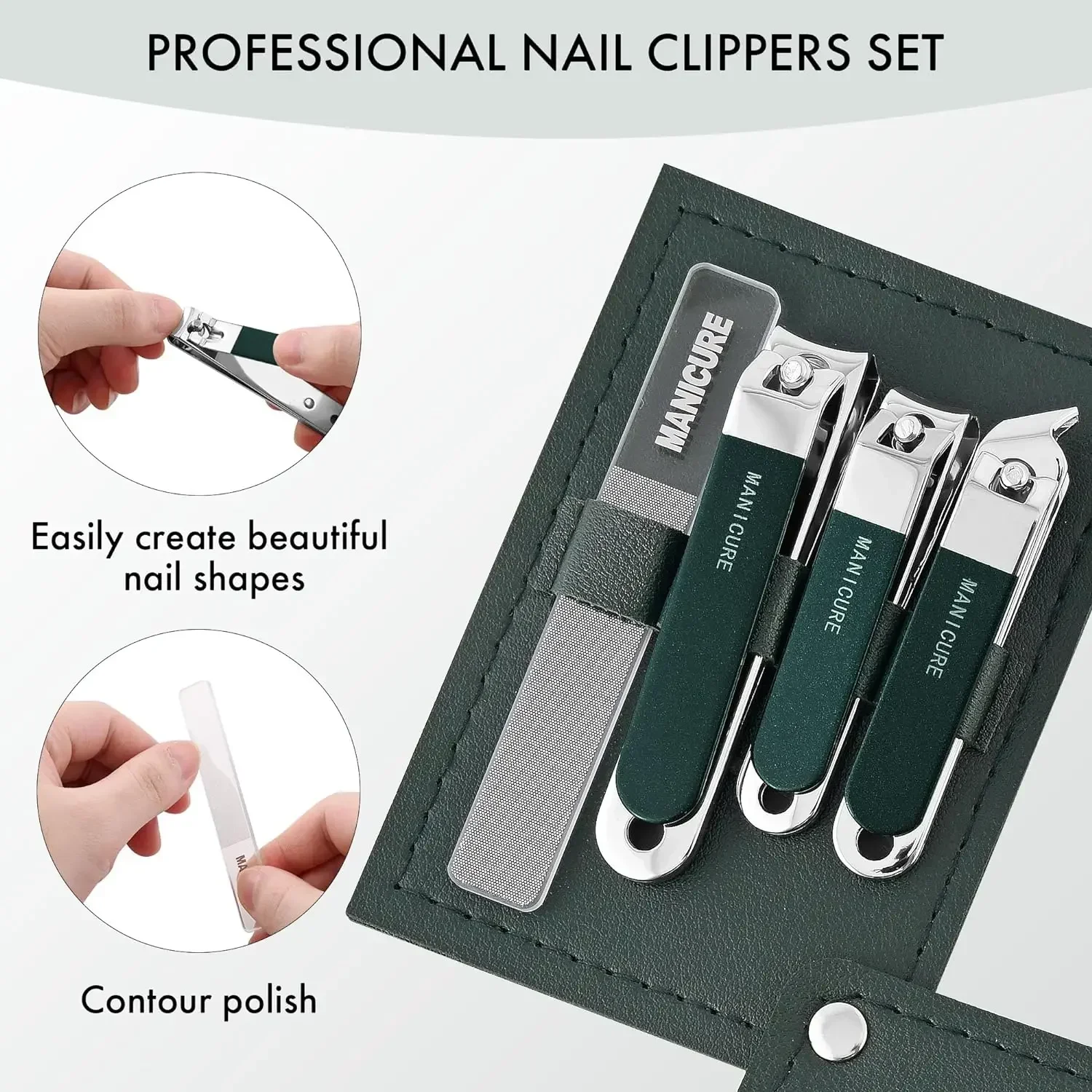 ,4 Pcs Men/Women Nail Clippers - đánh giá và giá Mens Grooming Travel Kit