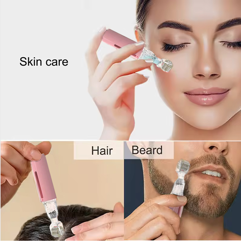 Women Facial Lip Derma Roller  - đánh giá và giá Beard Oil