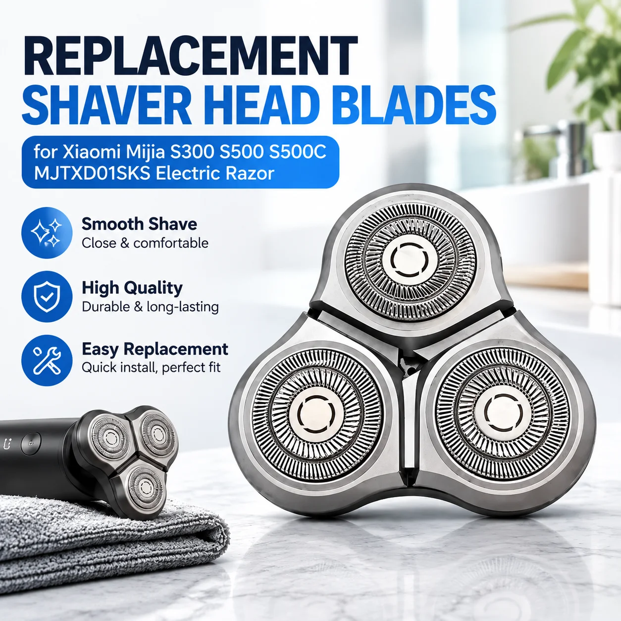 Replacement Shaver Head Blades - đánh giá và giá Electric Razor