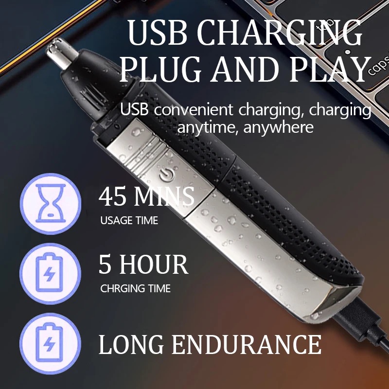 Kemei 3 In 1 Waterproof Nose E - đánh giá và giá Beard Trimmer
