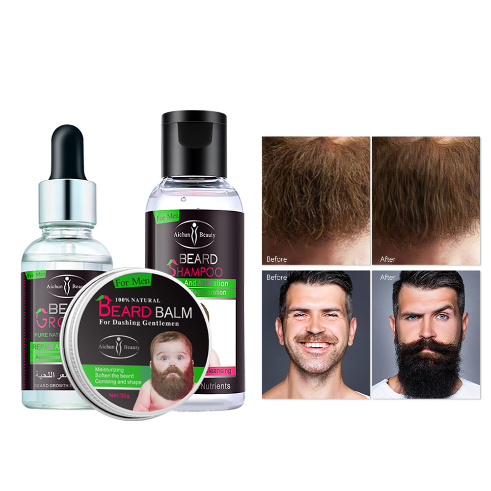 Men's Beard Care Kit 3-piece S - đánh giá và giá Beard Oil