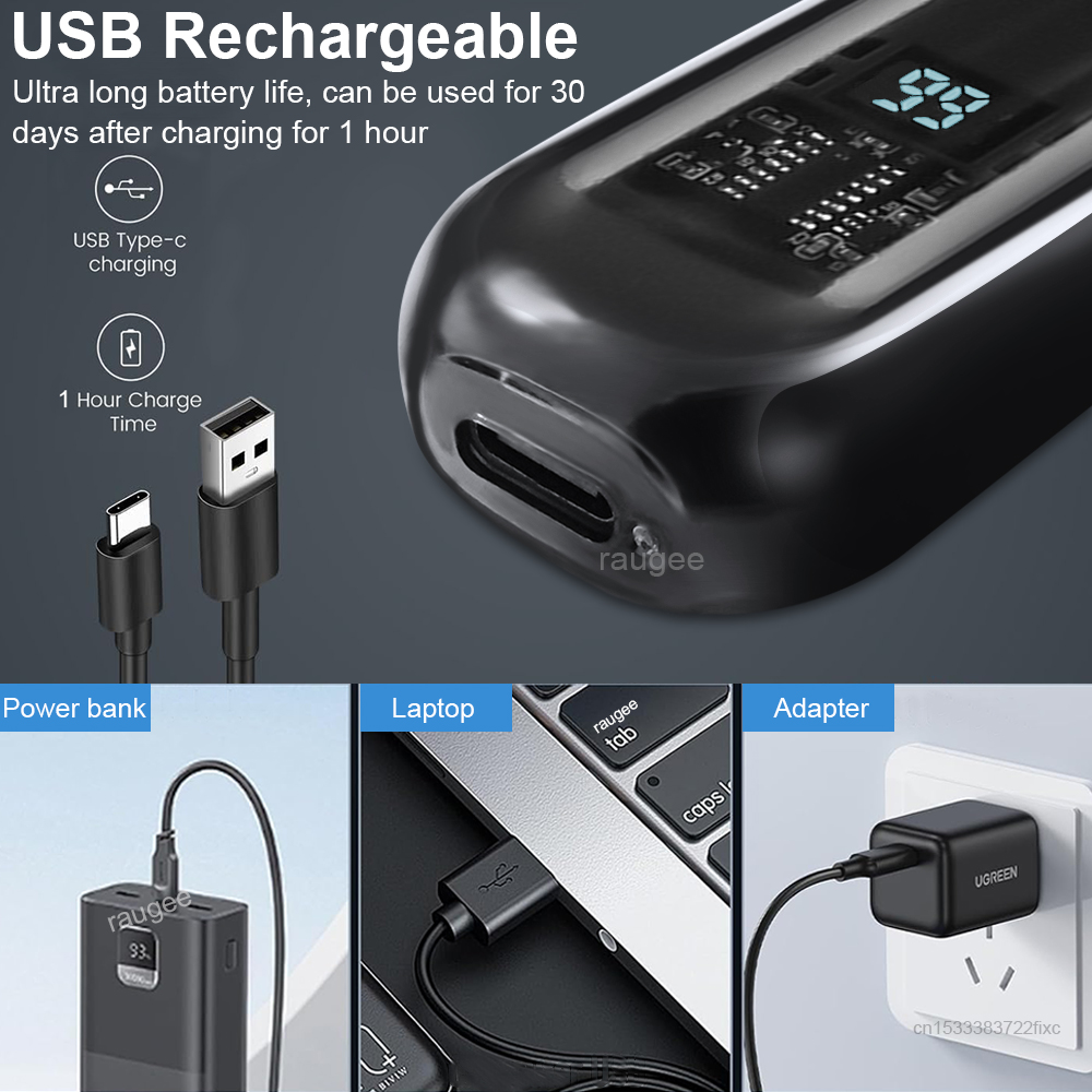 Nose and Ear Hair Trimmer USB  - đánh giá và giá Electric Razor