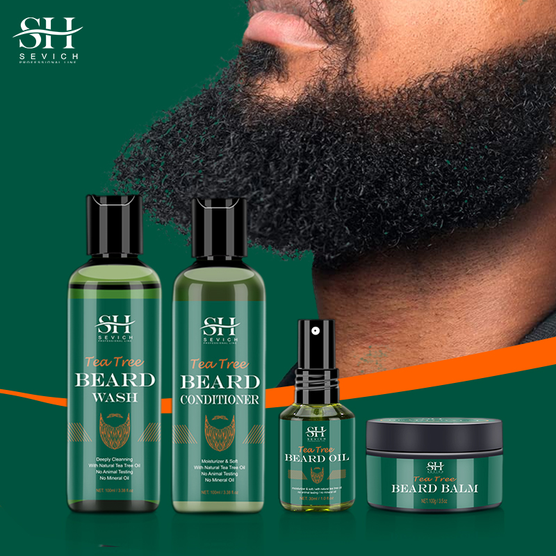 Sevich Tea Tree Beard Care Ser - đánh giá và giá Beard Oil