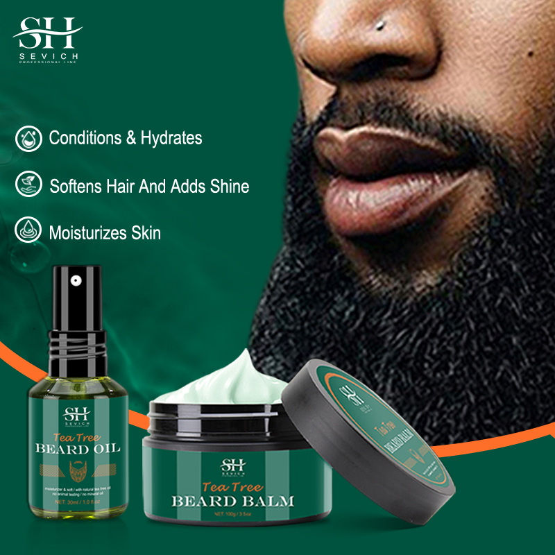 Sevich Tea Tree Beard Care Ser - đánh giá và giá Beard Oil