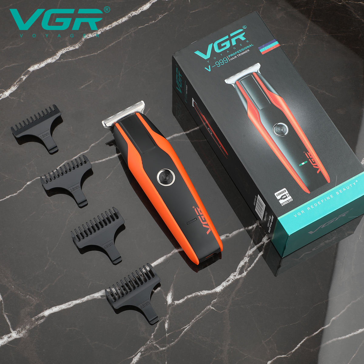 VGR 999 new electric clipper U - đánh giá và giá Beard Oil