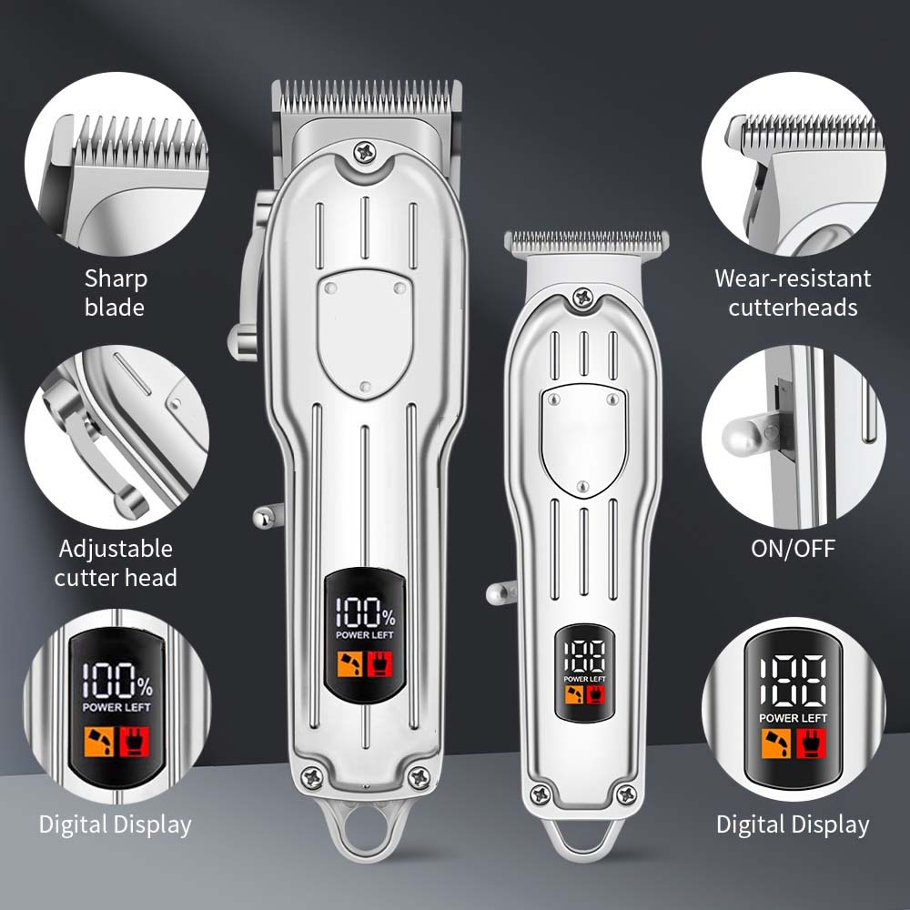Professional Hair Clipper Set  - đánh giá và giá Grooming Kit