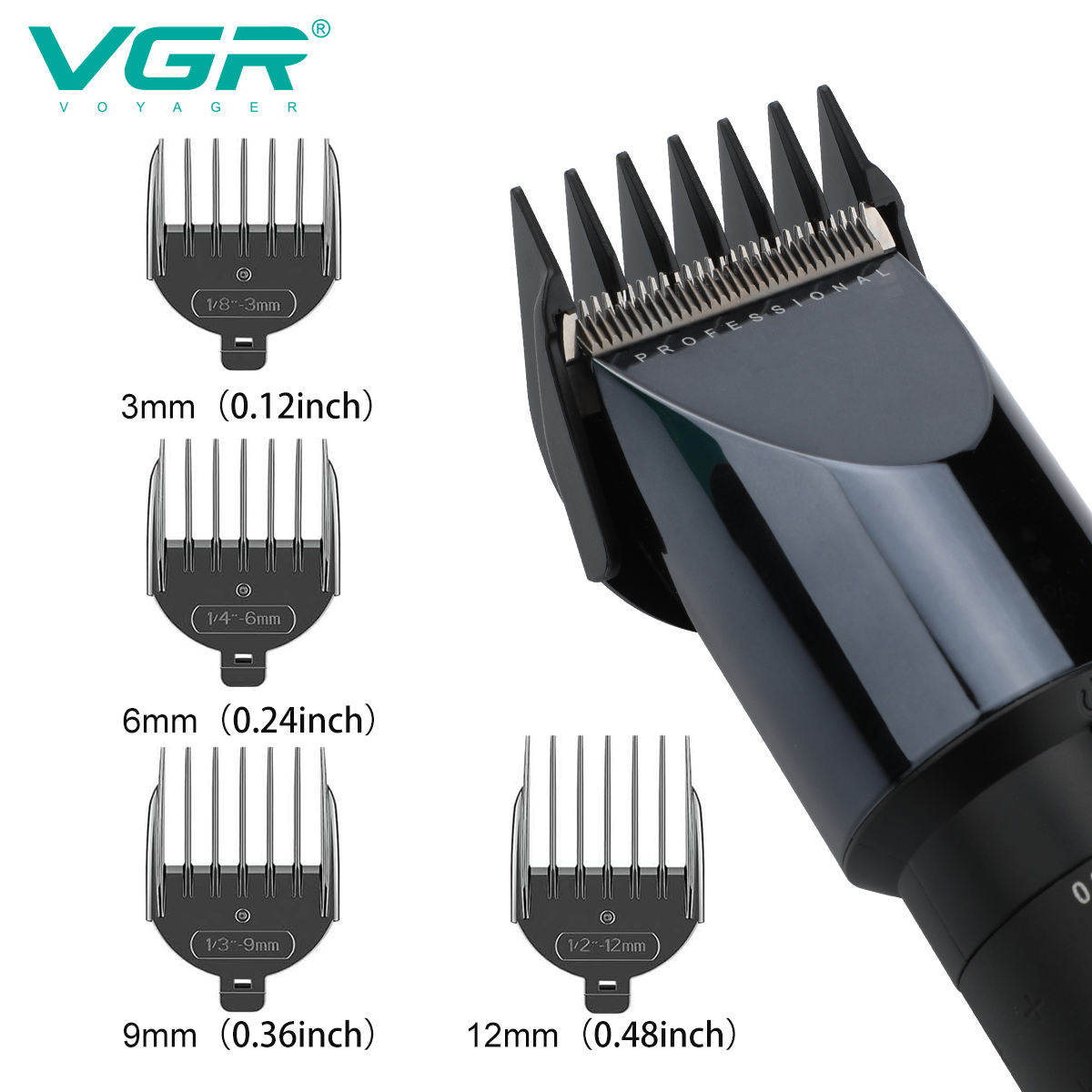 VGR 698 high-end hair clipper, - đánh giá và giá Electric Shaver Rotary