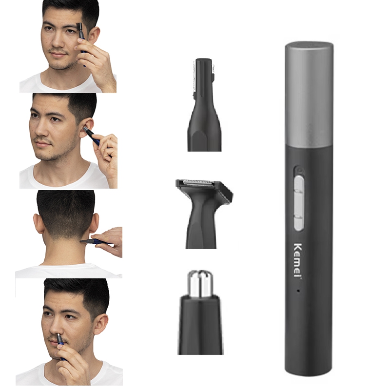 Kemei Pro Rechargeable Nose Ha - đánh giá và giá Body Trimmer