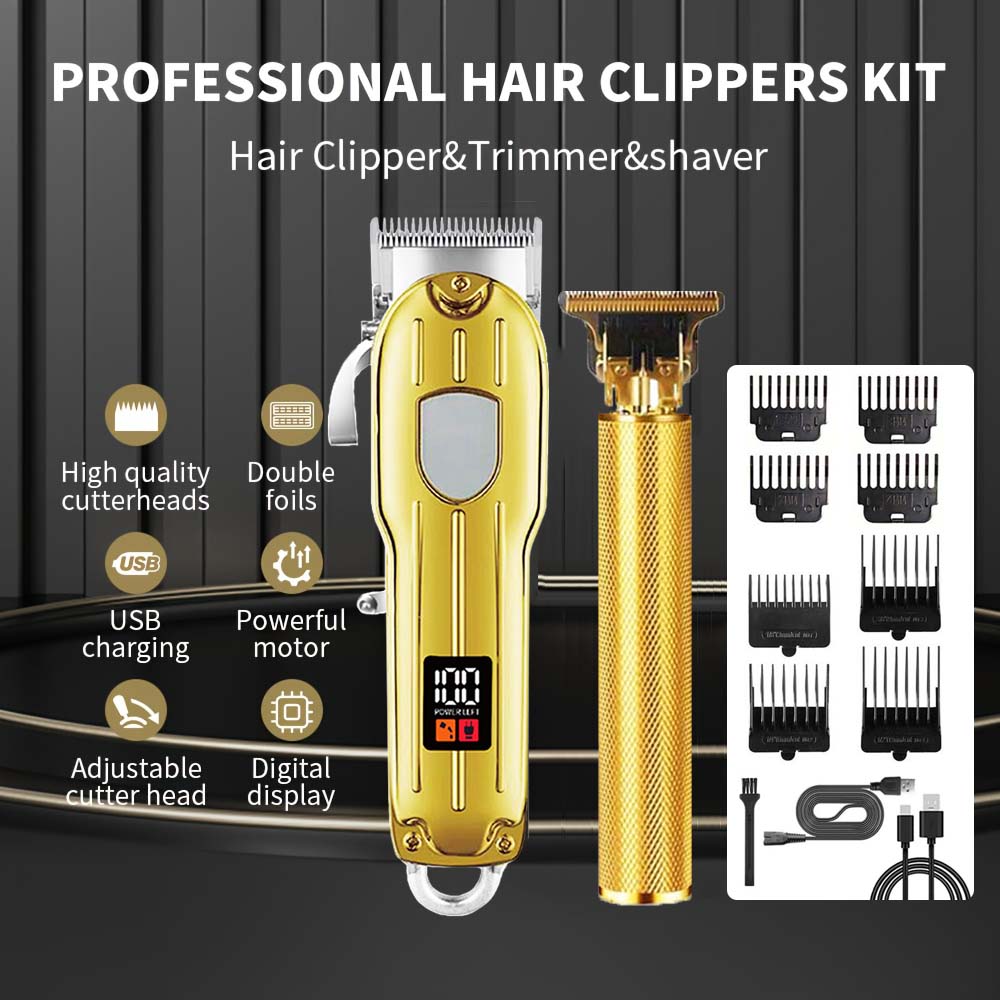 2 in 1 Electric Hair Clipper & - đánh giá và giá Grooming Kit