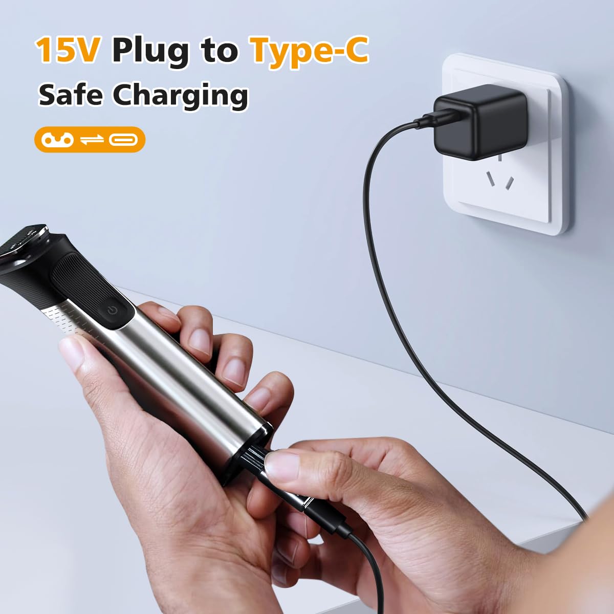Brangdy 15V HQ8505 Type-C Shav - đánh giá và giá Body Trimmer