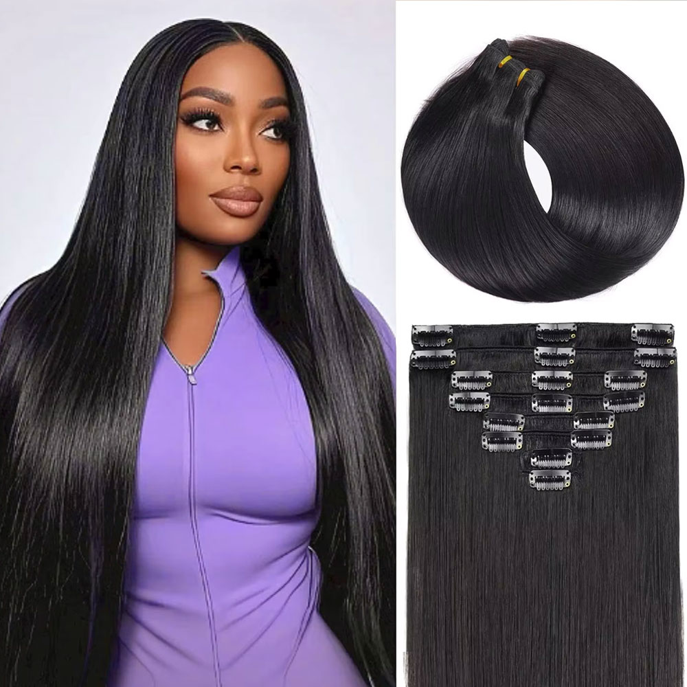 Clip in Hair Extensions Real H - đánh giá và giá Hair Clipper