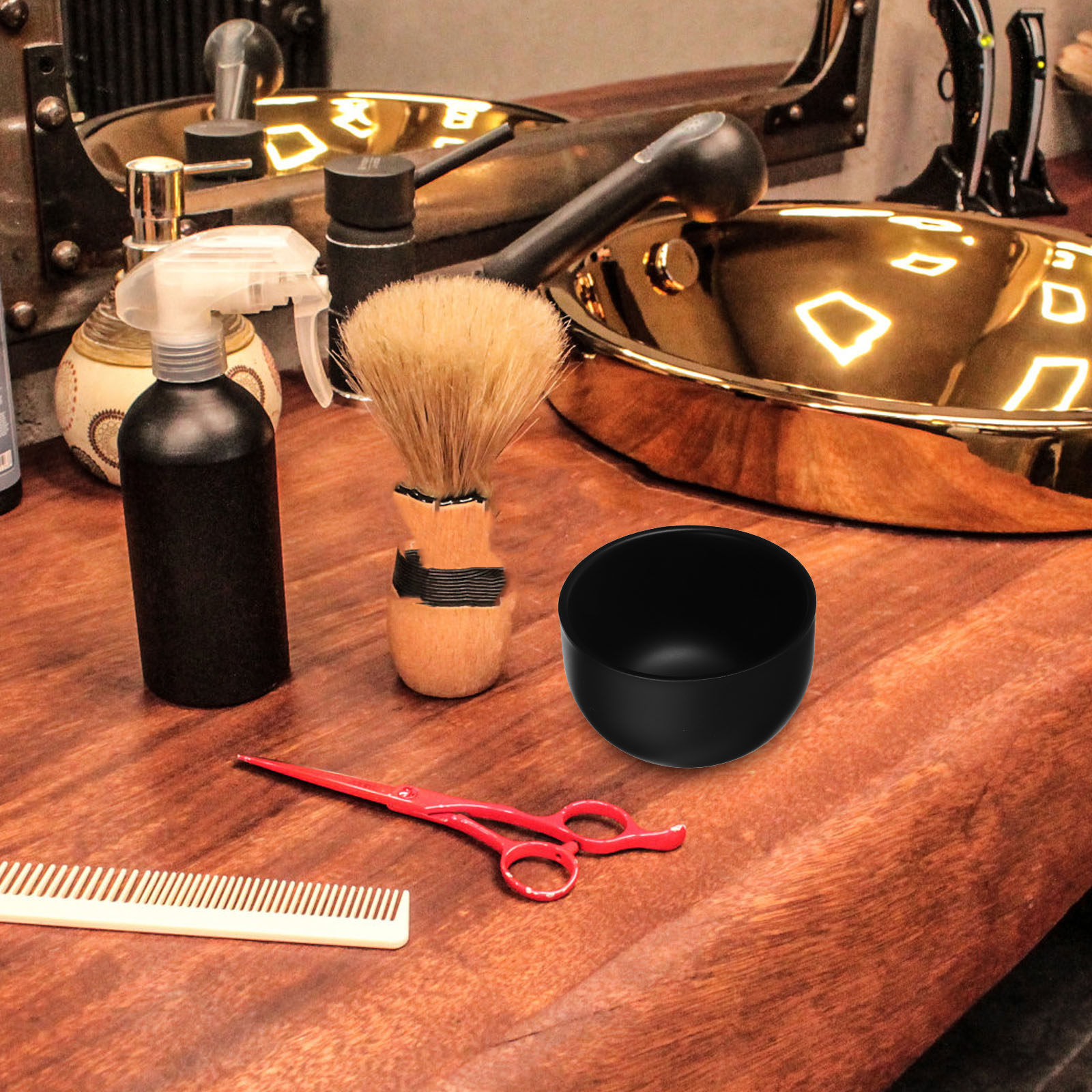 Black Stainless Steel Shaving  - đánh giá và giá Shaving Cream