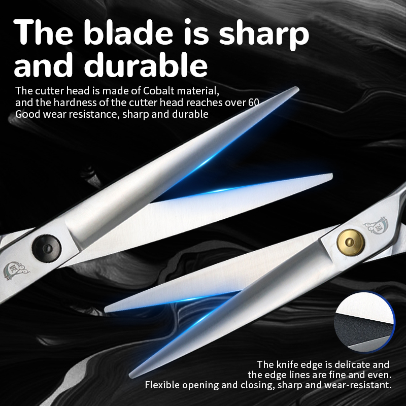 Crane 7.5/8.0 inch Cobalt Stee - đánh giá và giá Grooming Scissors