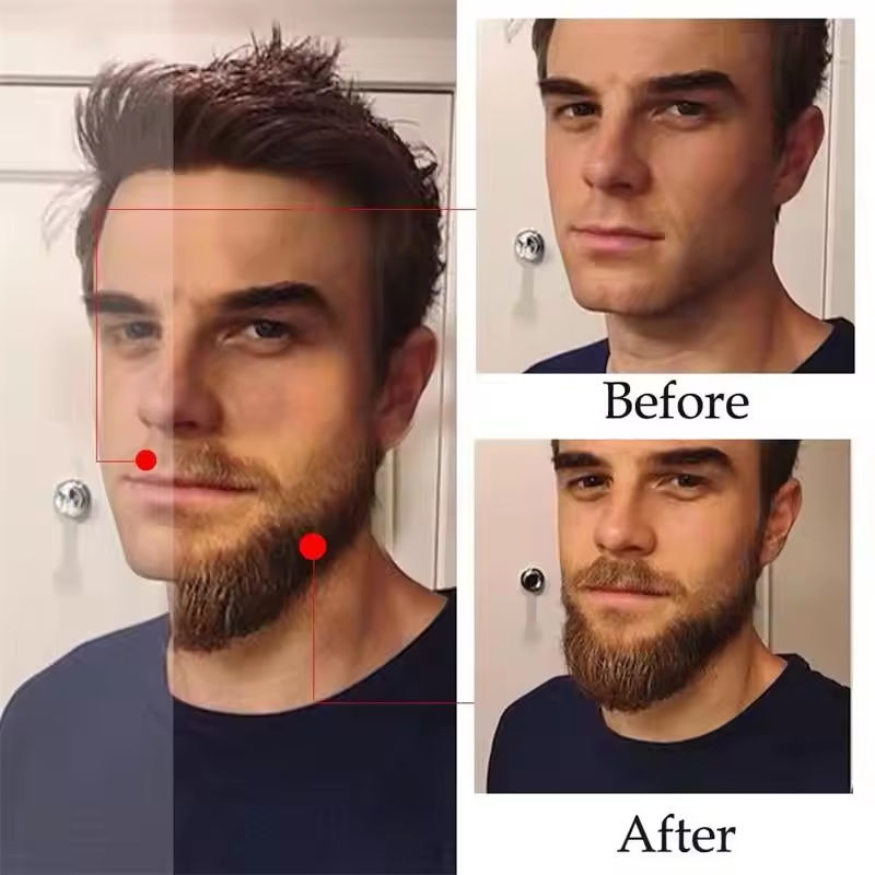 Fast Natural Mature Men Beard  - đánh giá và giá Beard Oil